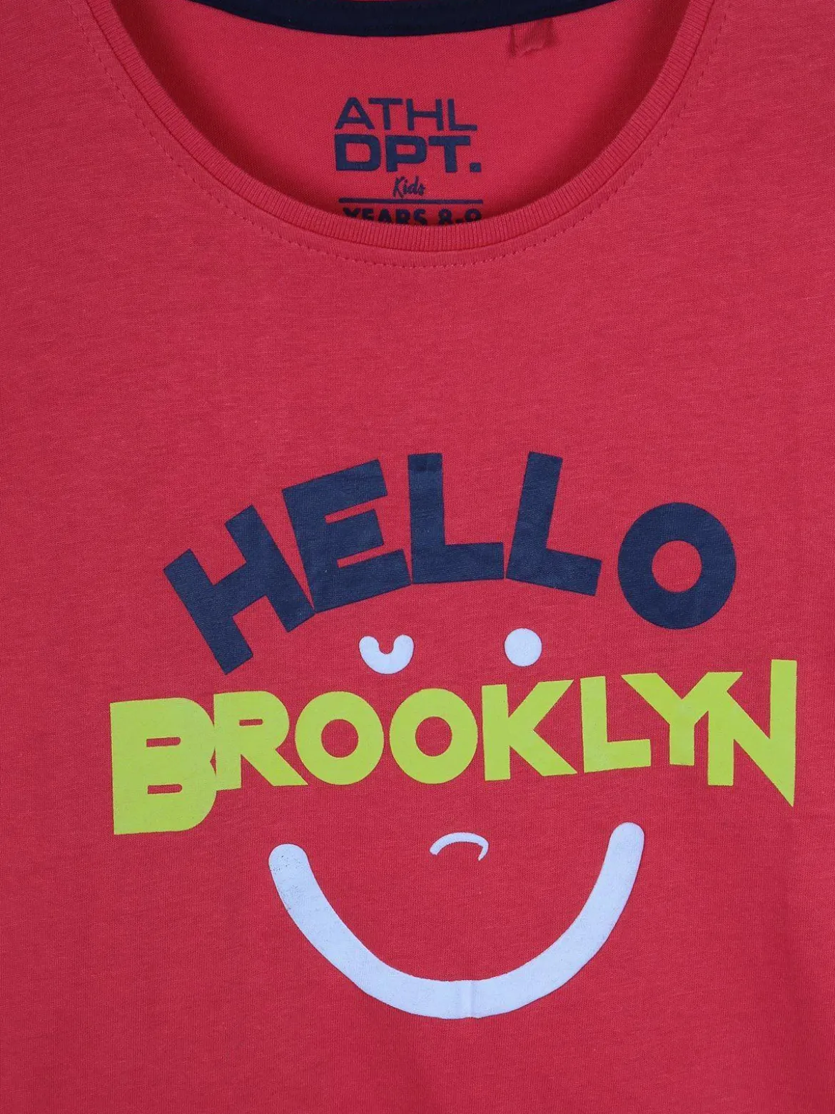 Athl Dpt T-shirt girocollo con scritte
