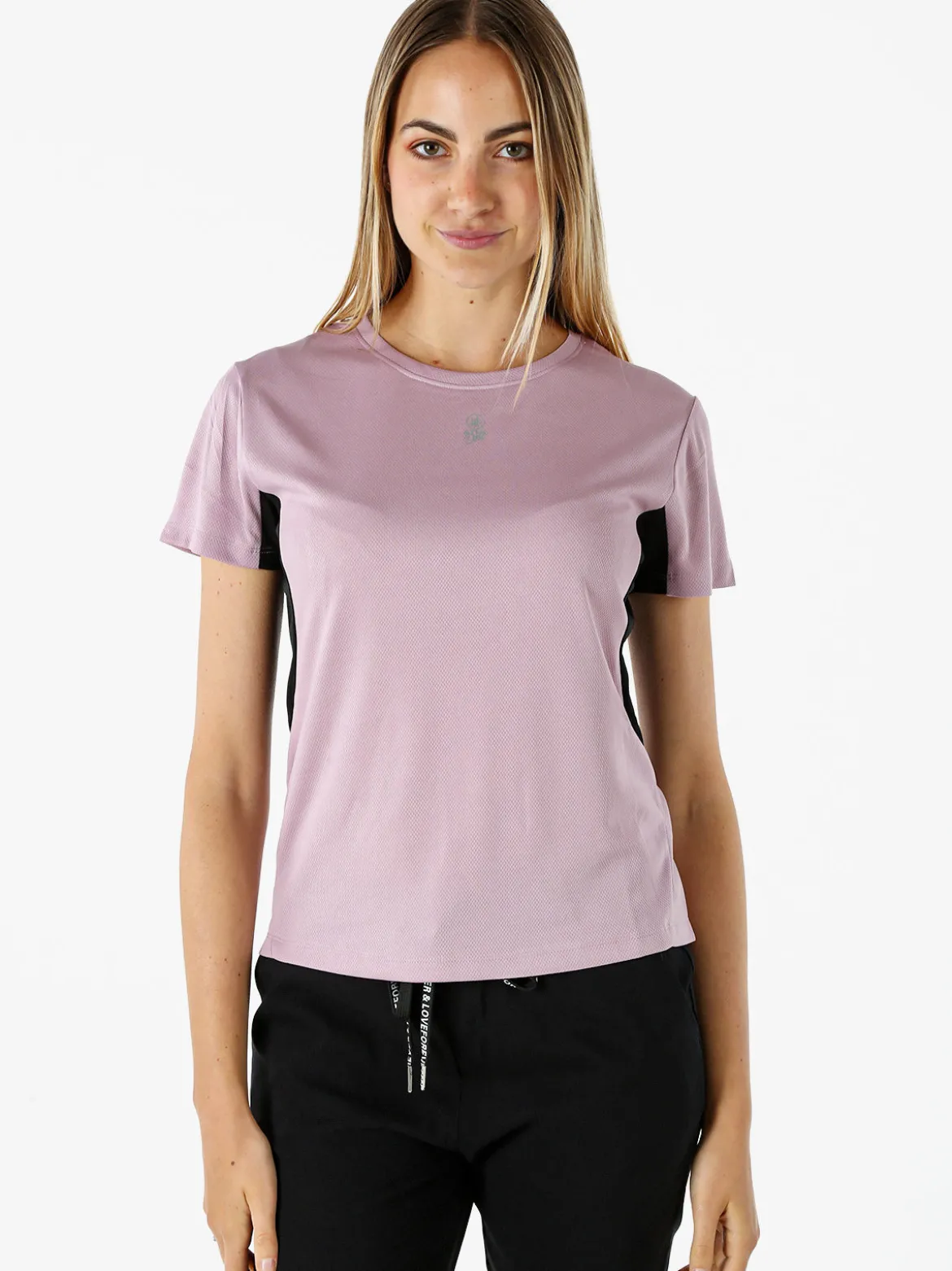 Athl Dpt T-shirt sportiva da donna traspirante - lilla
