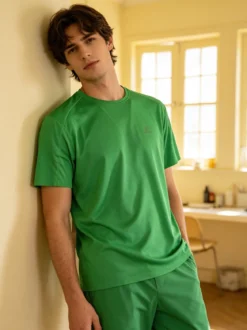 Athl Dpt T-shirt sportiva da uomo in mesh traspirante