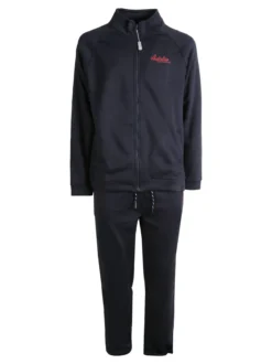Australian Completo tuta da uomo 2 pezzi full zip con interno felpato - blu scuro