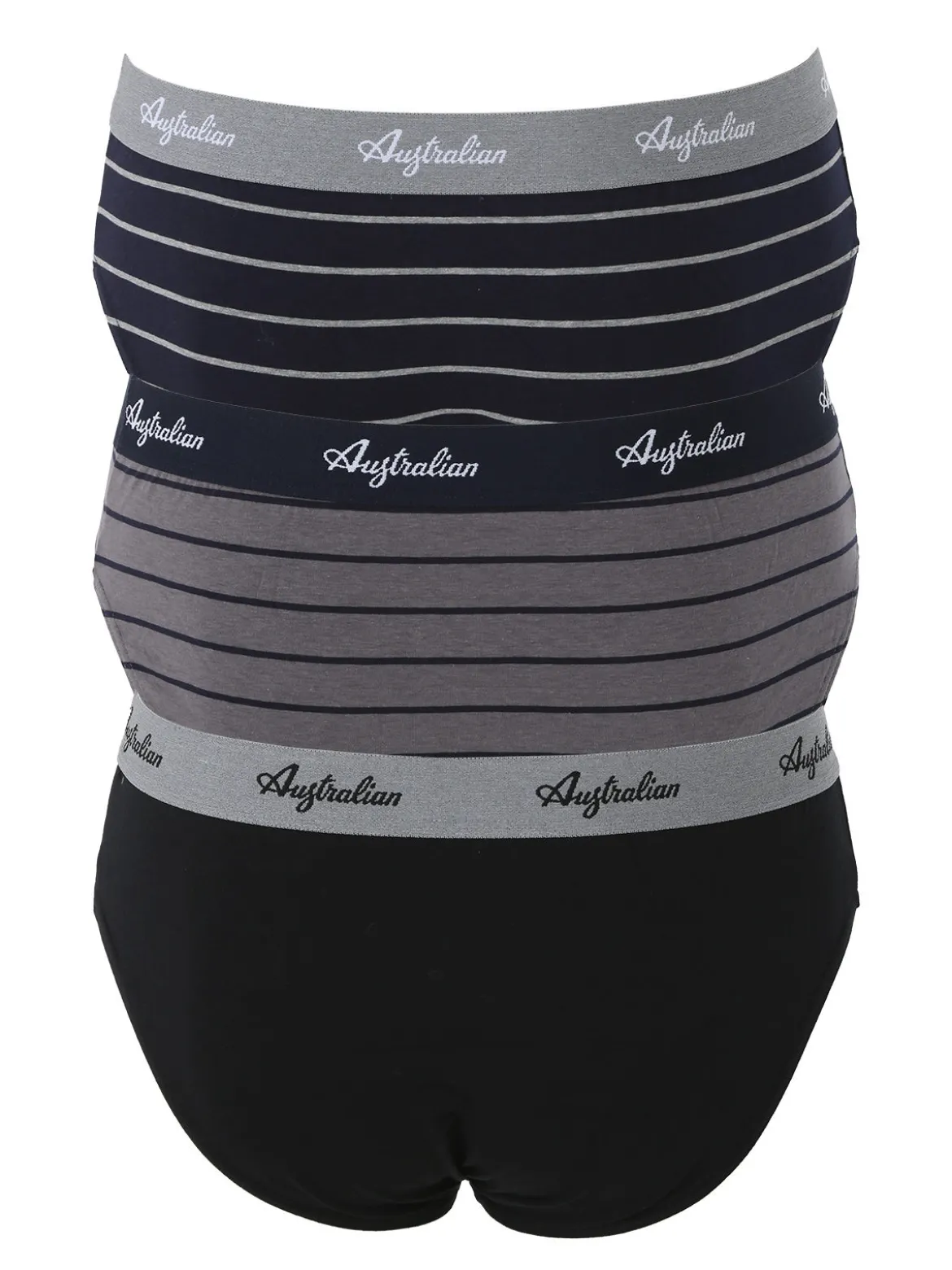 Australian Confezione da 3 slip uomo in cotone - assortito