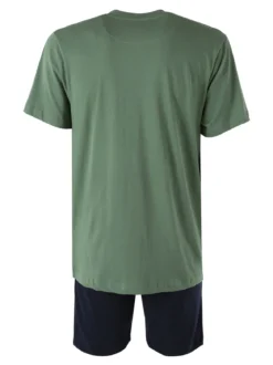 Australian Pigiama corto da uomo in cotone - verde