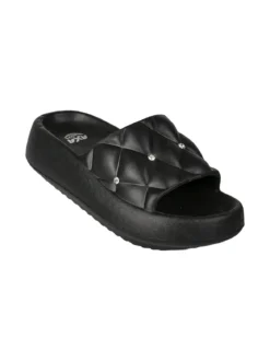 Axa Shoes Ciabatte donna con strass e suola alta