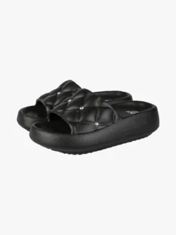 Axa Shoes Ciabatte donna con strass e suola alta