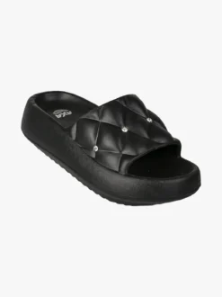 Axa Shoes Ciabatte donna con strass e suola alta