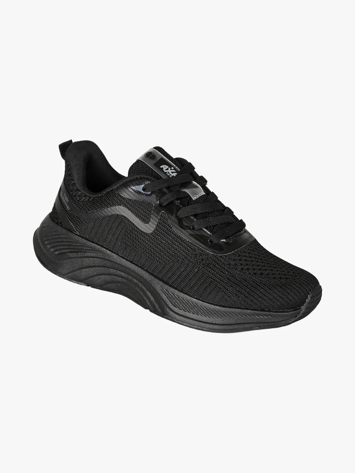 Axa Shoes Sneakers sportive da donna in maglia - nero