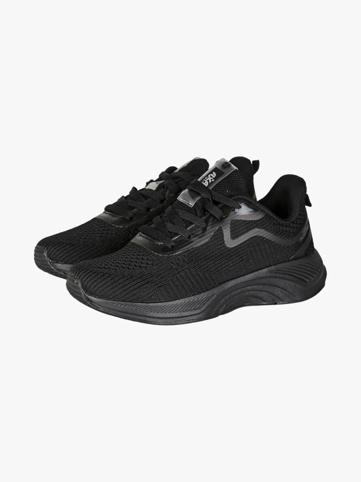 Axa Shoes Sneakers sportive da donna in maglia - nero