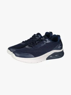 Axa Shoes Sneakers sportive da uomo in maglia - blu scuro