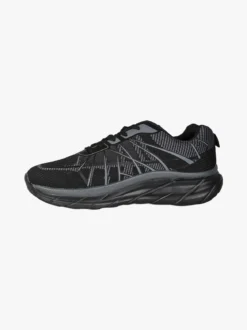 Axa Shoes Sneakers sportive da uomo in maglia - nero