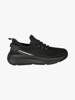 Axa Shoes Sneakers sportive da uomo in maglia - nero