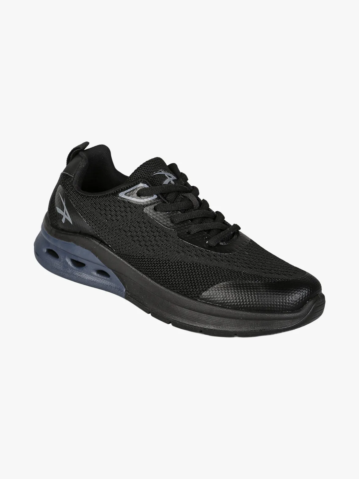 Axa Shoes Sneakers sportive da uomo in maglia - nero