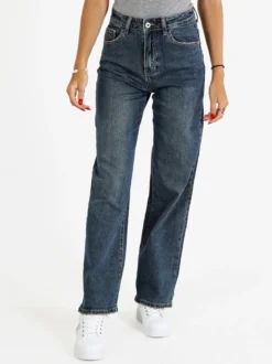 Ayaaa Jeans donna straight leg a vita alta - jeans