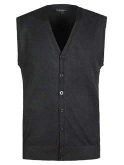 Baci & Abbracci Gilet uomo smanicato con bottoni