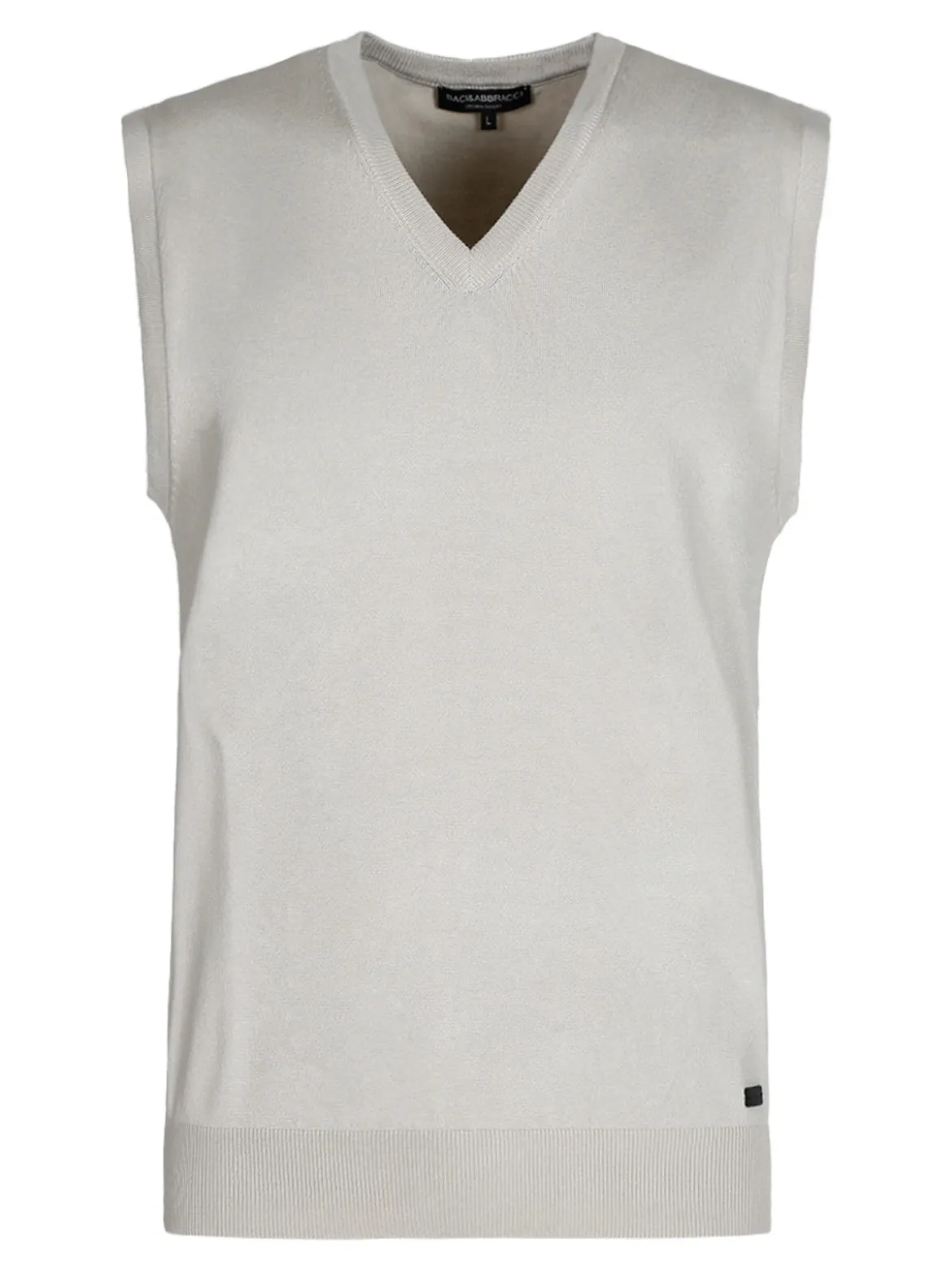 Baci & Abbracci Gilet uomo smanicato in maglia
