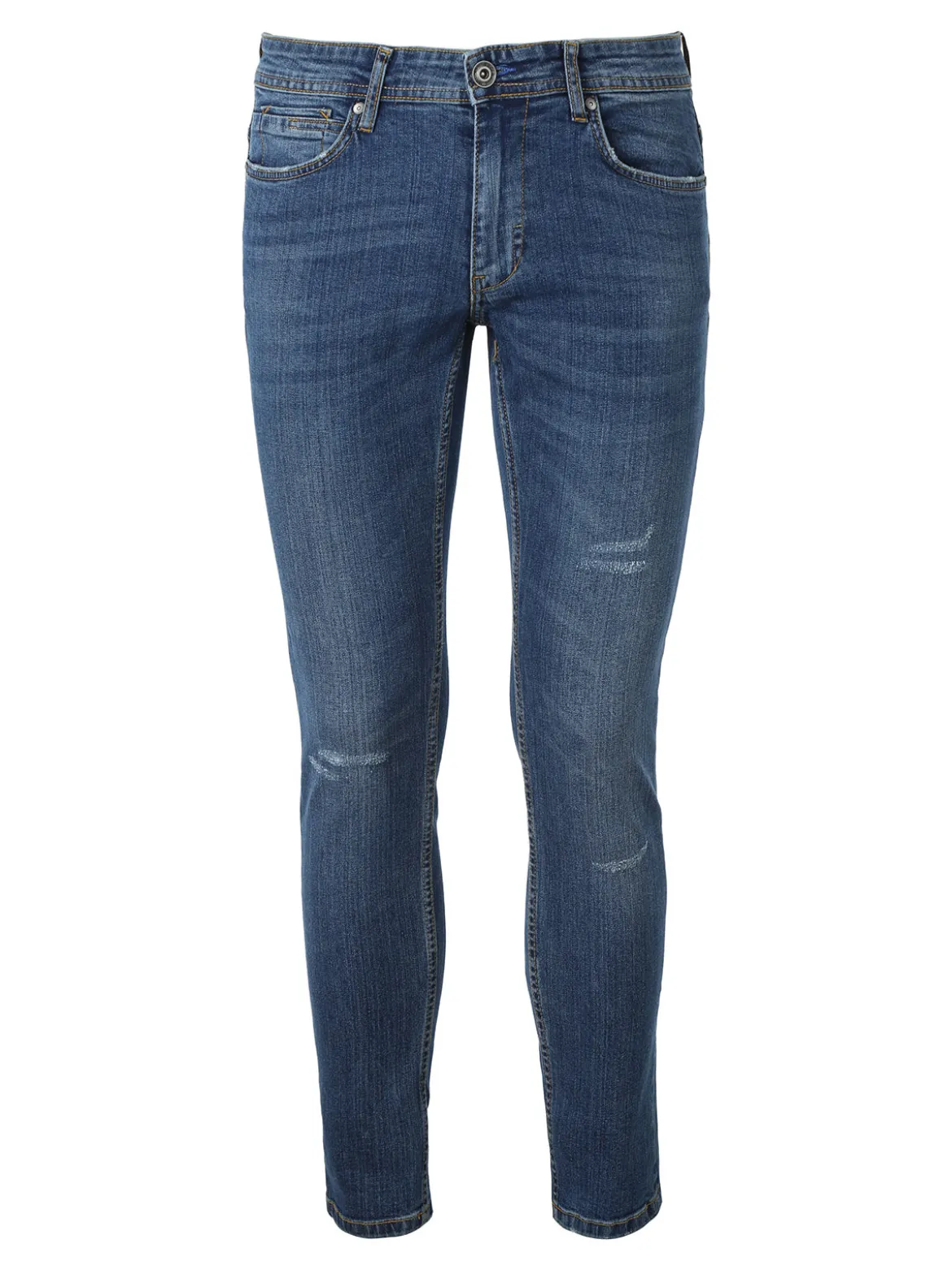 Baci & Abbracci Jeans da uomo slim fit con piccoli strappi - jeans