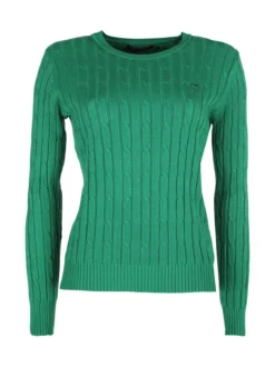Baci & Abbracci Maglione girocollo a trecce da donna