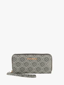 Baci & Abbracci Portafoglio da donna con zip - grigio scuro