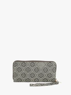 Baci & Abbracci Portafoglio da donna con zip - grigio scuro