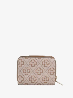 Baci & Abbracci Portafoglio donna mini con doppia chiusura - khaki