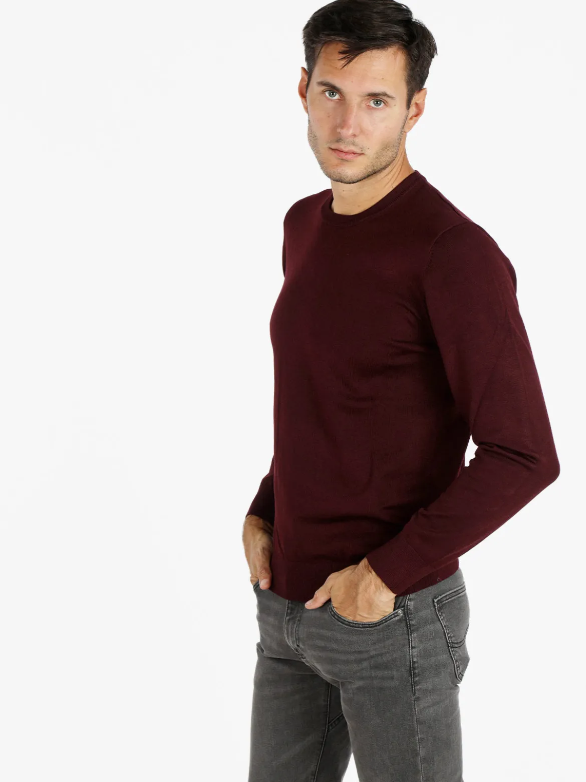 Baci & Abbracci Pullover girocollo da uomo