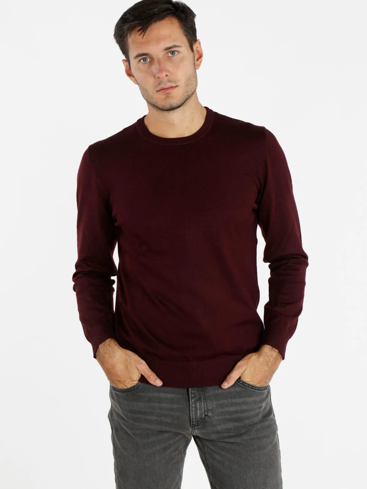 Baci & Abbracci Pullover girocollo da uomo