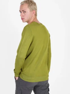 Baci & Abbracci Pullover girocollo da uomo in maglia
