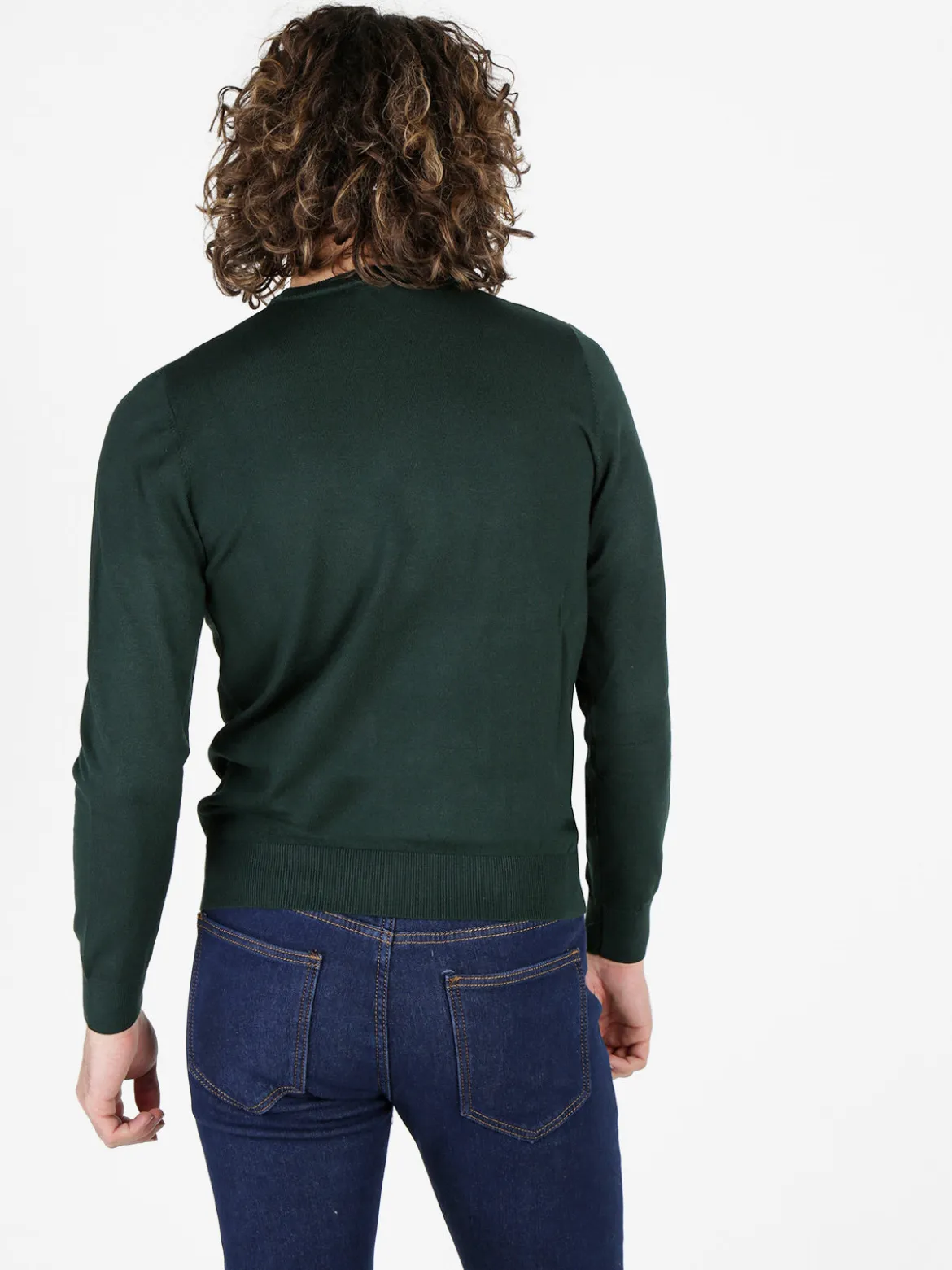 Baci & Abbracci Pullover girocollo da uomo in maglia