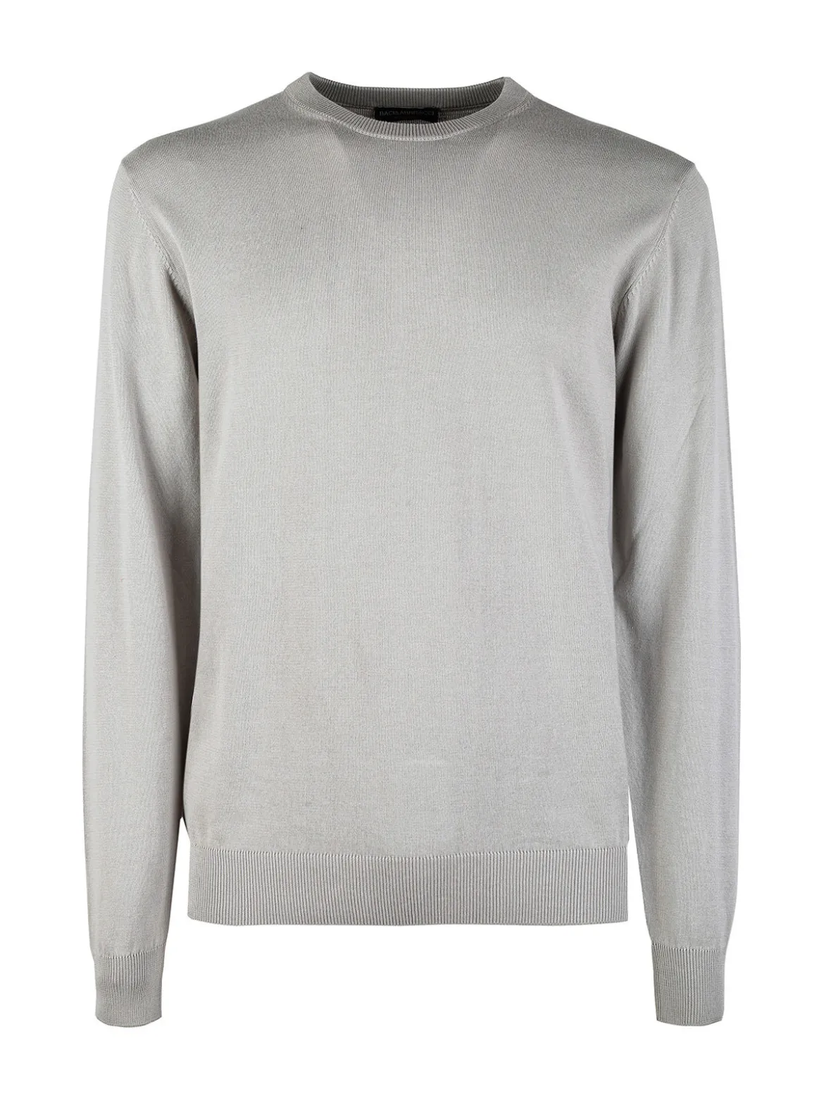 Baci & Abbracci Pullover girocollo da uomo in maglia extra fine