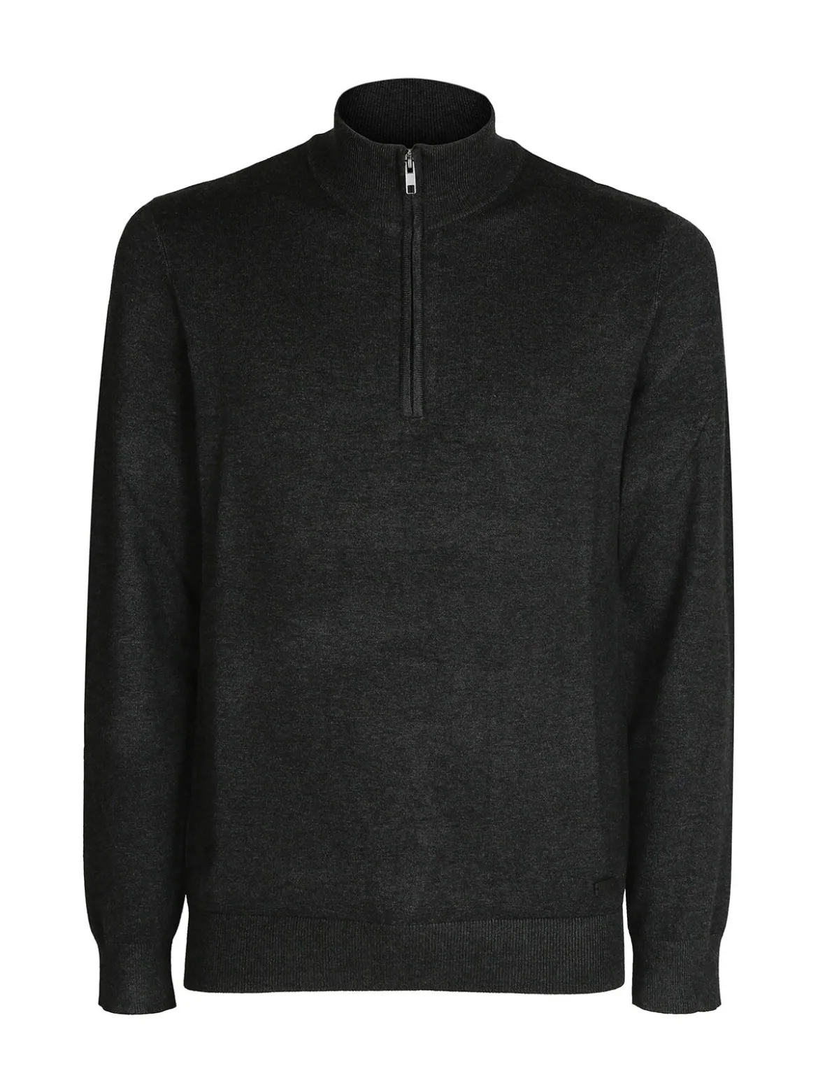 Baci & Abbracci Pullover uomo in maglia mezza zip