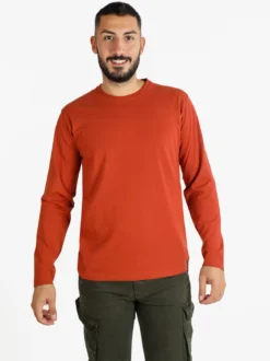 Baci & Abbracci T-shirt manica lunga uomo in cotone