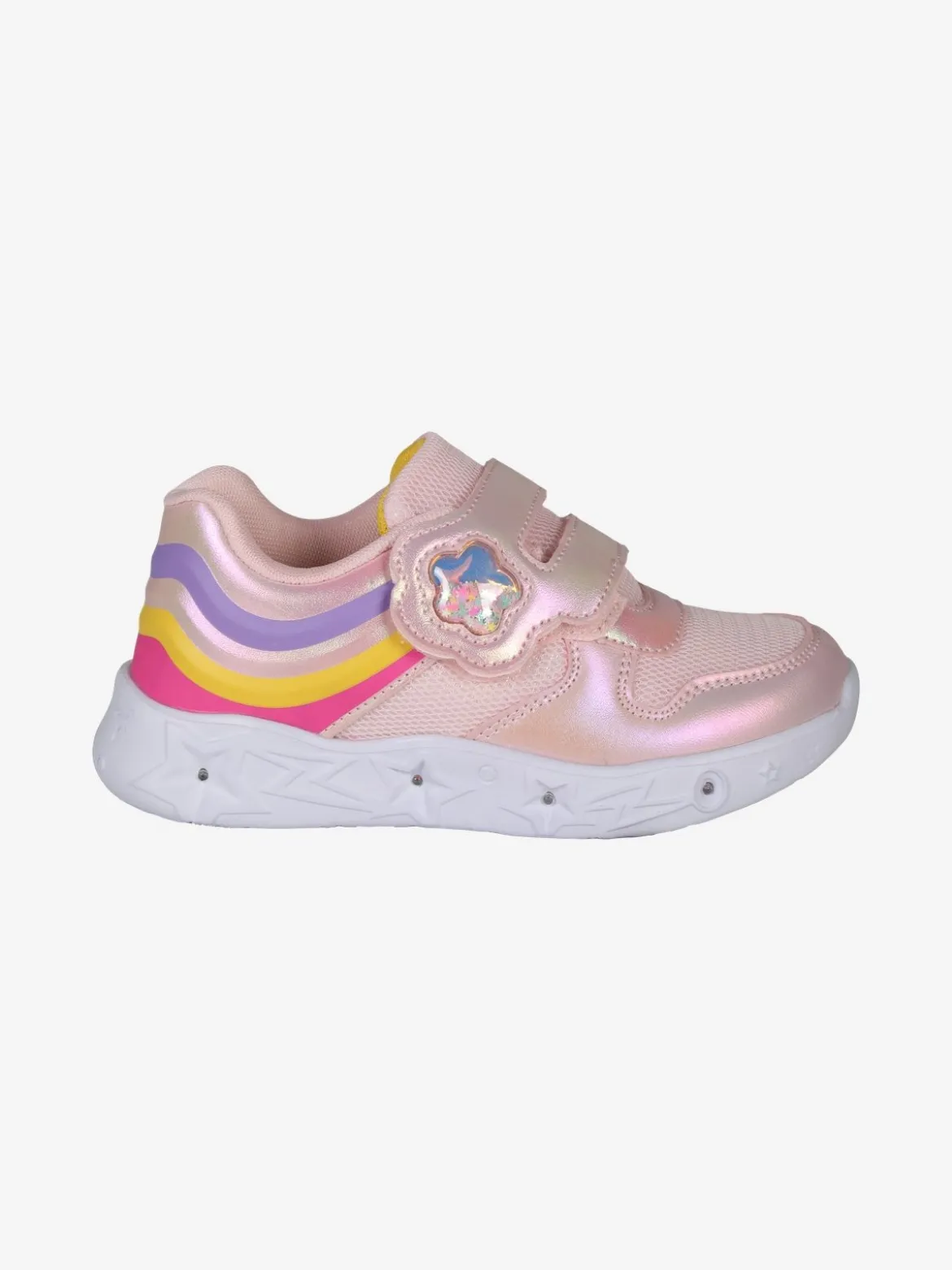 Bacio & Bacio Sneakers da ragazza con luci e strappo