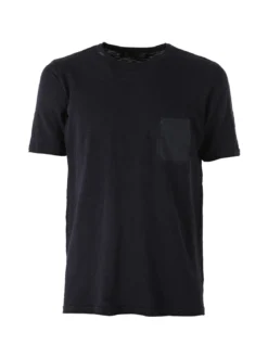 Bad Boys T-shirt da uomo in maglia con taschino - blu scuro