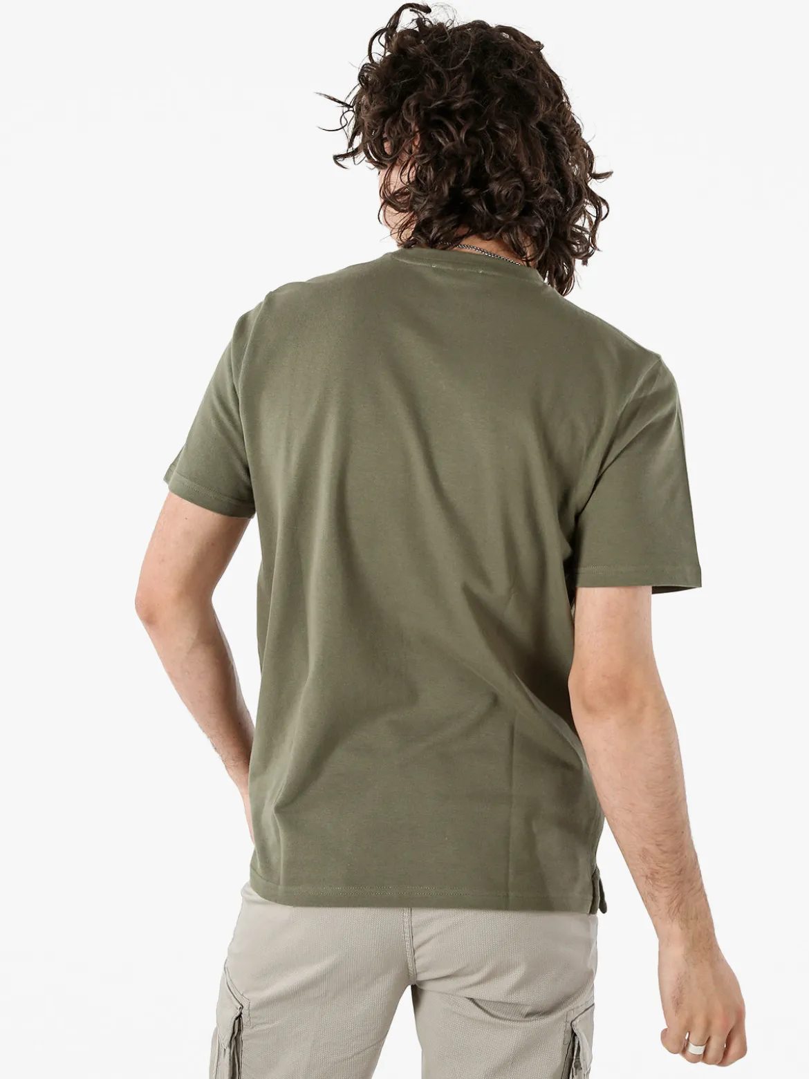 Bad Boys T-shirt girocollo da uomo in cotone - militare