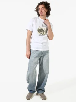 Bad Boys T-shirt in cotone da uomo con stampa - bianco