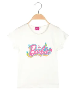Barbie T-shirt da bambina con stampa