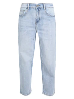 Baseventi Jeans donna mom fit con strass