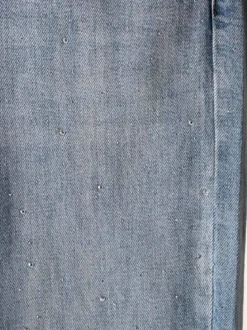 Baseventi Jeans donna mom fit con strass