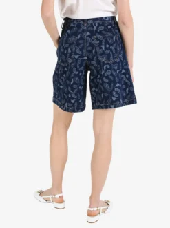 Baseventi Shorts donna in jeans a palazzo