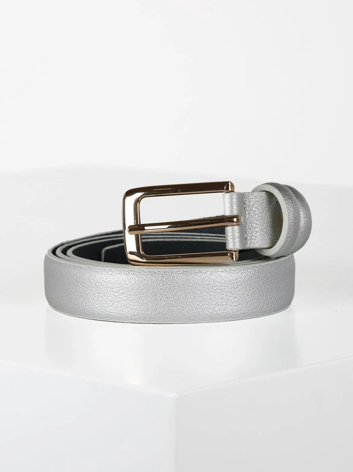 Basile Cintura fine metallizzata
