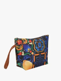 Basile Pochette da mare in tessuto