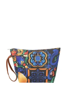 Basile Pochette da mare in tessuto