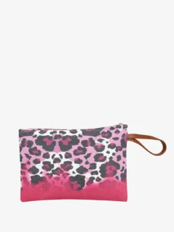 Basile Pochette da mare in tessuto maculato