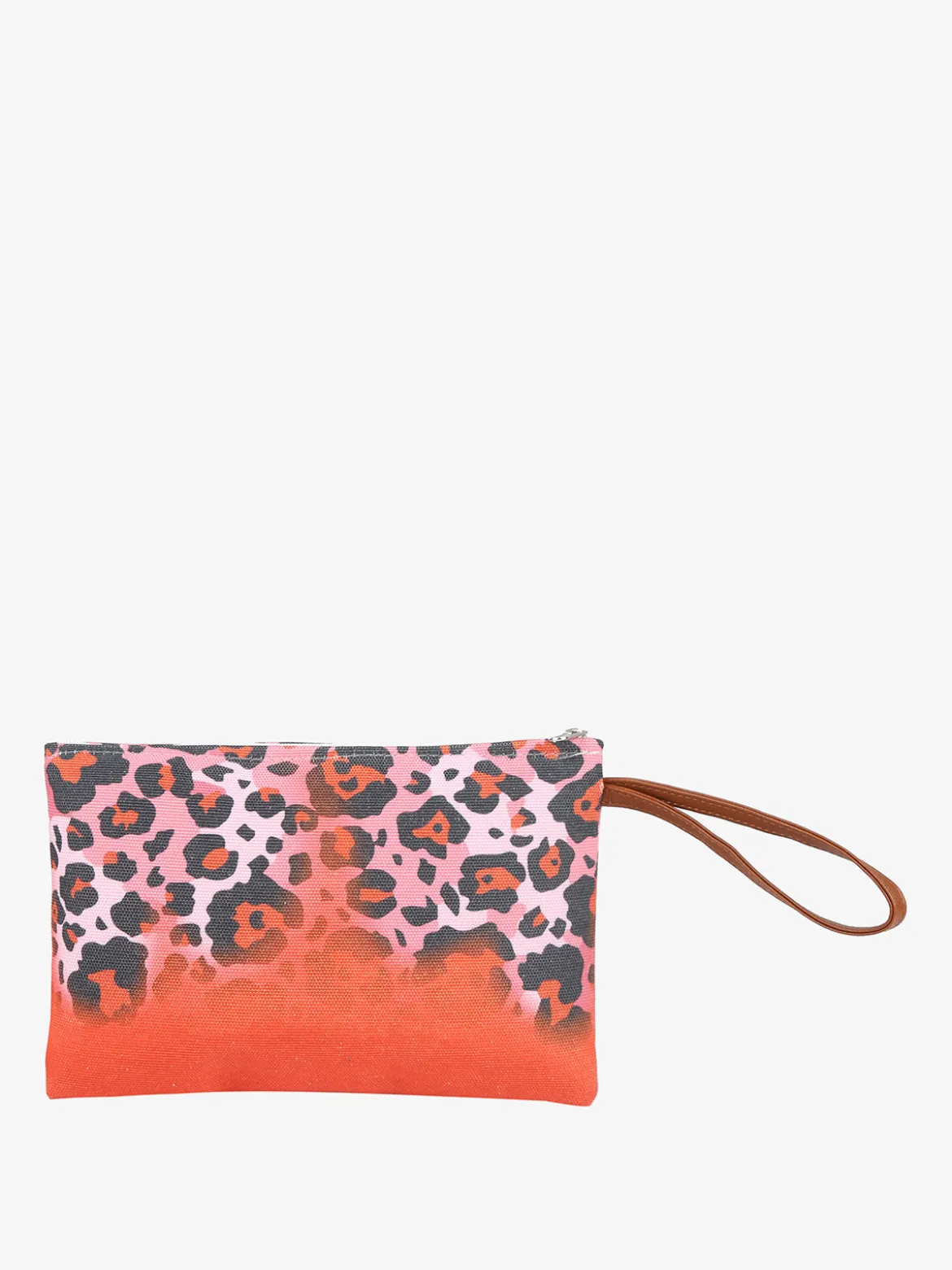 Basile Pochette da mare in tessuto maculato