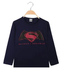 Batman Batman maglietta da bambino a amanica lunga