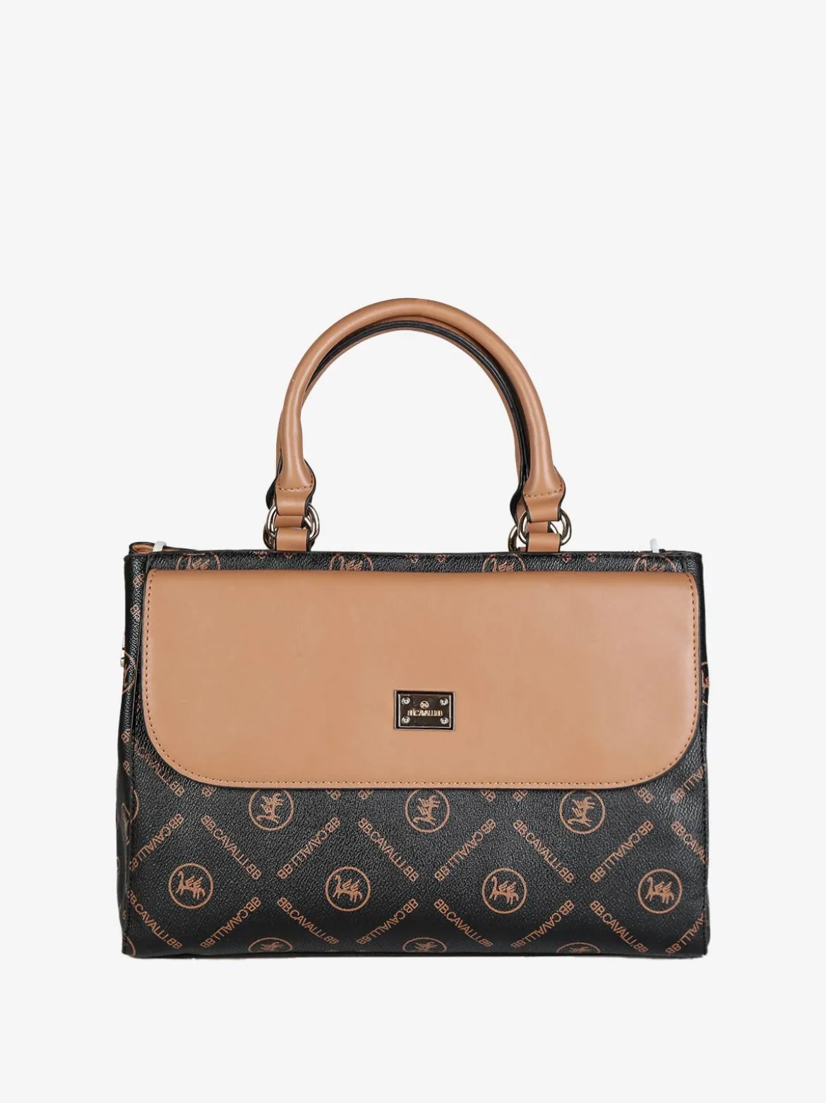 B.Cavalli Borsa donna rigida a tracolla rettangolare
