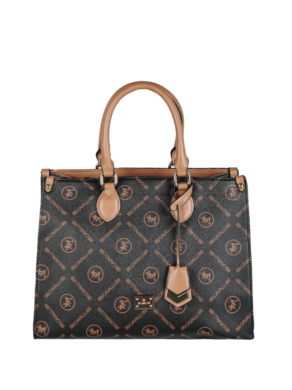 B.Cavalli Borsa donna tote con stampe