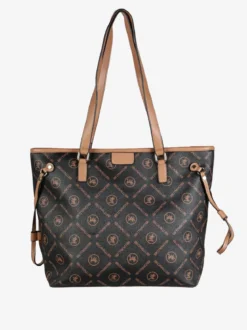 B.Cavalli Borsa tote con media con scritte