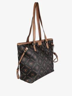 B.Cavalli Borsa tote con media con scritte