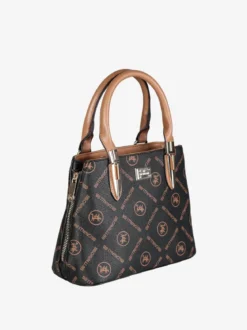 B.Cavalli Borsetta donna mini tote con scritte