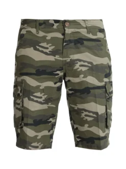 Be Board Bermuda militare da uomo con tasconi
